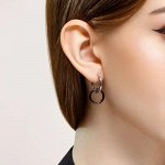 Серьги из серебра с керамикой