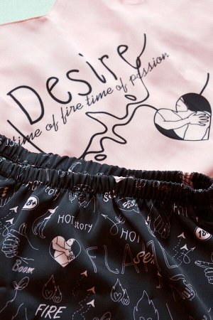 Женская пижама с шортами Hot Story Desire