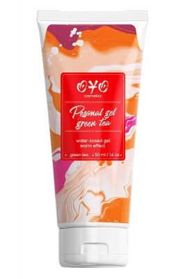 Гель увлажняющий на водной основе OYO PERSONAL GEL GREEN TEA, 50мл.