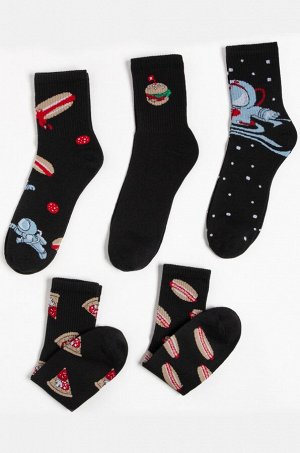 Набор мужских носков 5 пар в подарочной коробке