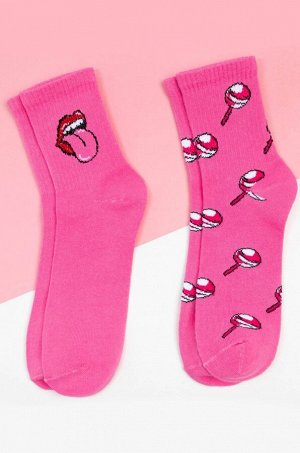Набор женских носков 2 пары в подарочной коробке