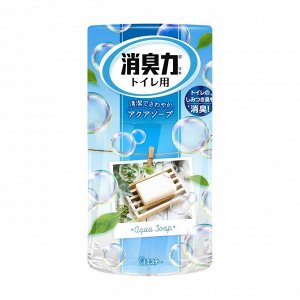 Жидкий ароматизатор  для туалета "SHOSHU RIKI" «Нежное мыло» 400 мл / 18