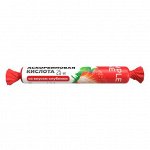 АВС хэлси фуд Аскорбинка детская с глюкозой и сахаром вкус клубники жев. таб. 3 г №10 (БАД)