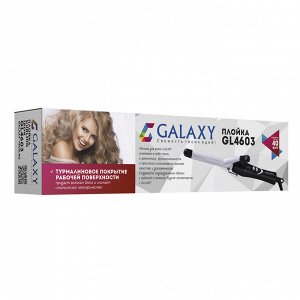 Щипцы для волос Galaxy GL 4603 (40Вт, 200С, турмалинов покр) 24/уп