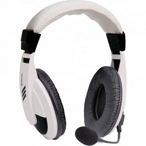 Гарнитура Defender Gryphone HN-750 WHITE Регулят. громк., 2м кабель