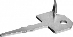 Крепеж Ключ с шипом для террасной доски 60 х 30 мм