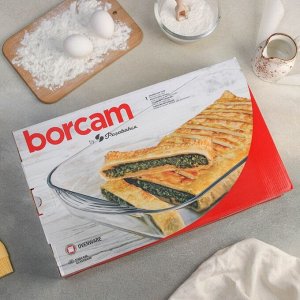 Форма для запекания Borcam, 3,5 л, прямоугольная