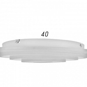 Люстра с ПДУ 10003/1 LED 160Вт 3000-6000К диммер 50х50 см