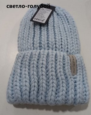 Женский комплект (шапка+снуд) с шерстью на флисе цвета в таблице для заказа