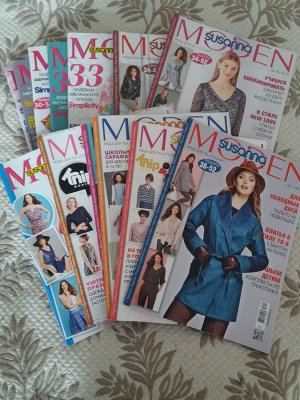 Журналы по шитью Сусанна Моден 2015, 2016 год