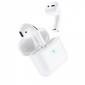Наушники беспроводные BOROFONE BW02 Air 2 Plus, Bluetooth, 200 мАч, белый