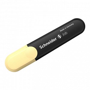 Текстовыделитель Schneider ""Job"" пастельный ванильный, 1-5мм