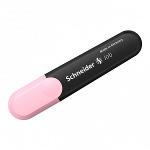 Текстовыделитель Schneider ""Job"" пастельный розовый, 1-5мм