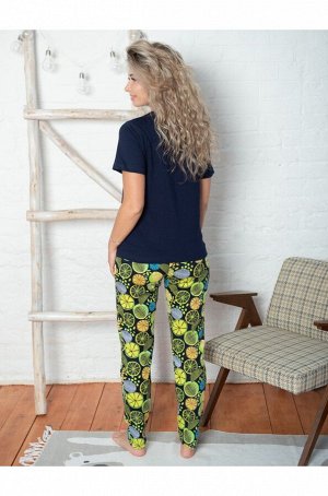 Пижама женская Лимонад(брюки) распродажа