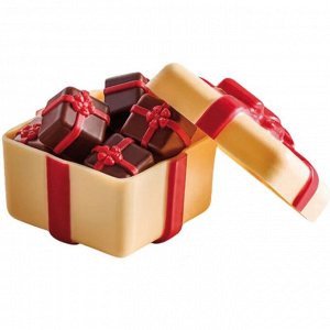 Форма для шоколада «Подарок» пластиковая 20PR01 Martellato, Италия