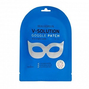 BeauuGreen Патчи для глаз в виде маски V-Solution Goggle Patch, 9 гр