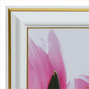 Картина "Тюльпаны" 25х25(28х28) см