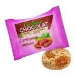 Мультизлаковые конфеты Co barre de CHOCOLAT с изюмом и белой глазурью , 250 гр.