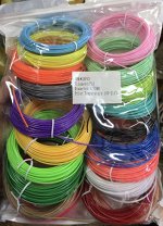 Набор пластика для 3D ручек 1,75 мм PLA 20 цветов по 10 метров