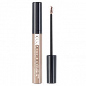 Гель д/бровей водостойкий оттеночный "Waterproof Color Brow Gel PRO" RELOUIS 6гр.