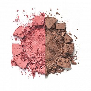 Румяна компактные 2-х цветные "PRO Blush" RELOUIS 5гр.