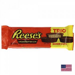 Resee's Reese&#039;s Peanut Butter Cups Trio 63g - Арахисовые чашечки Рисис 3 шт