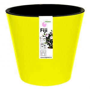 Горшок для цветов Фиджи 230 мм, 5 л ING1555ЖТЛ желтый