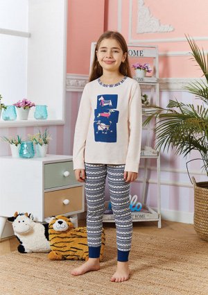 Пижама для девочки, арт. 9257