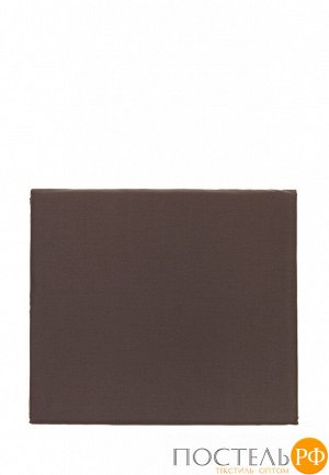 Простыня прямая (SB), сатин, р-р: 220 x 240см, цвет: шоколад