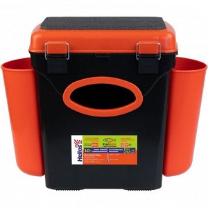 Ящик зимний FishBox 10л оранжевый Helios