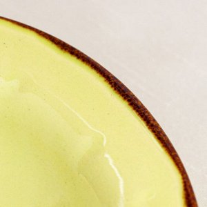 Тарелка "Унайдзю", зеленое яблоко, 20см
