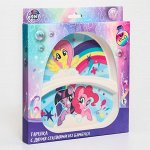 Тарелка из бамбука &quot;Искорка&quot; My Little Pony