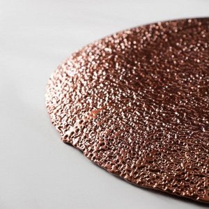 Тарелка «Ривьера», d=28 см, цвет бронза
