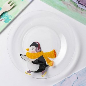 Тарелка Доляна «Пингвинёнок», d=20 см
