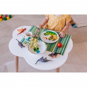 Набор детской посуды Доляна «Дракоша», 3 предмета: миска 520 мл, тарелка 19 см, кружка 220 мл