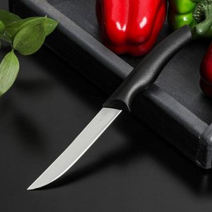 Нож Доляна «Грайм» универсальный, лезвие 11,5 см, цвет чёрный