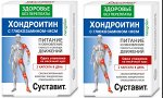 ЗП Суставит Хондроитин/глюкозамин+МСМ (питание и обновление) 850мг № 30капс (БАД)