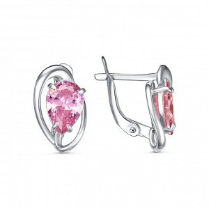 Серьги бижутерия серебрение 34813118-2