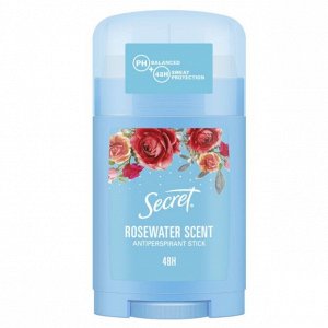 SECRET Твердый антиперспирант Rosewater scent 40мл