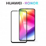 Защитное стекло для Honor 9 &quot;Синий&quot;