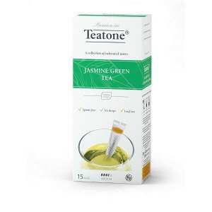 Зеленый чай Аромат жасмина TEATONE в стиках (15шт*1,8г)