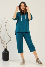 Бриджи женские 062L3 петроль