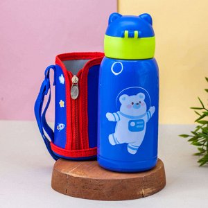 Термос "Color bear", blue (550 ml)