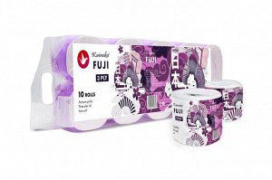 Туалетная бумага Kaineko Fuji AROMA Ментол, 3-сл.в индив.уп., 30м., 10шт//2912
