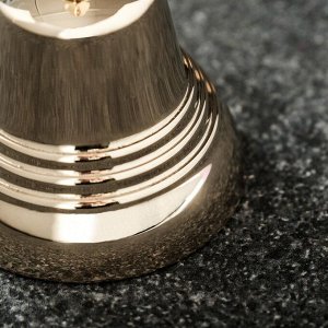 Валдайский колокольчик с металлической ручкой, d - 5 см