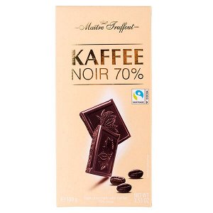 Шоколад MT KAFFEE Noir 70% 100 г 1 уп.х 14 шт.