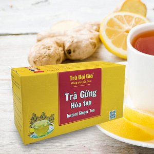 Имбирный чай Tra Gung Hoa Tan (растворимый) / 20 шт. по 10 г