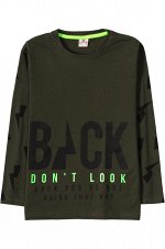 Футболки с длинным рукавом &quot;Back darck green&quot;, цвет Темно-зеленый