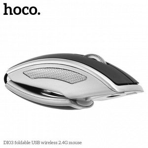 Мышь беспроводная HOCO DI03 черная foldable USB wireless 2.4G