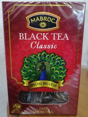 Чай Маброк Mabroc листовой черный Классический 100 г